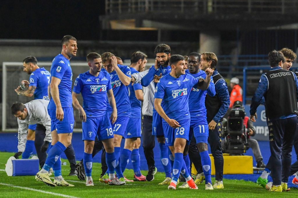 Esultanza Empoli-Torino