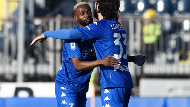 Mp Empoli 28/01/2023 - campionato di calcio serie A / Empoli-Torino / foto Matteo Papini/Image Sport
nella foto: esultanza gol Sebastiano Luperto